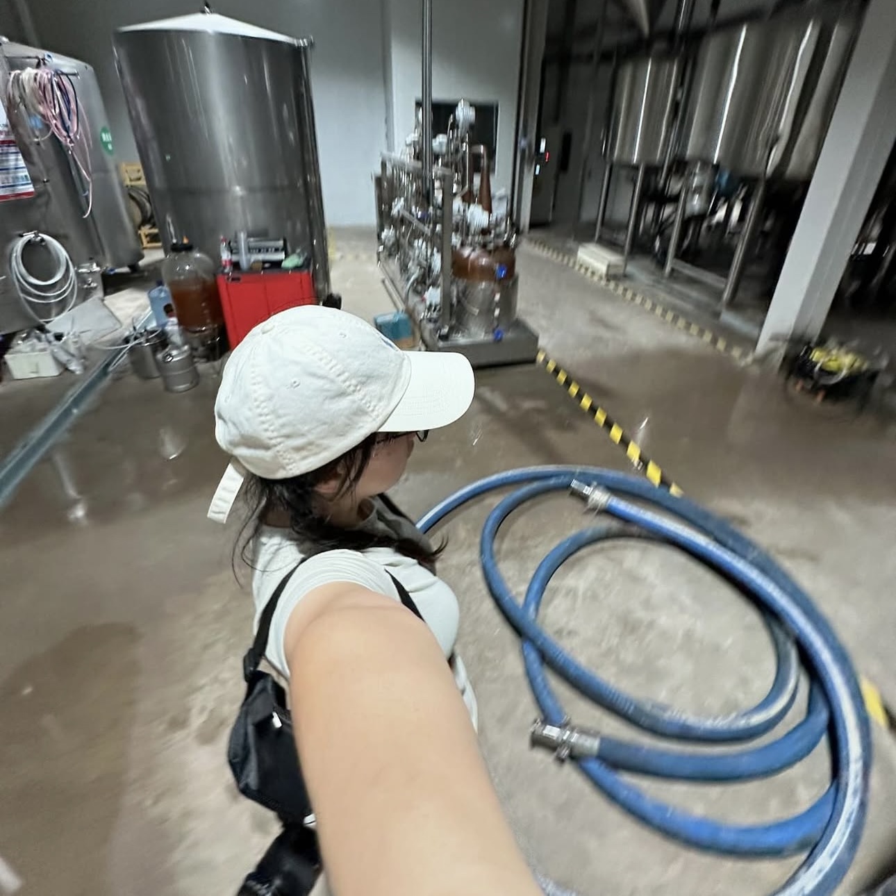 Yeast Sur Lie brewery barrel